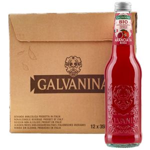 Galvanina Organic Sparkling Blood Orange 12 x 355ml