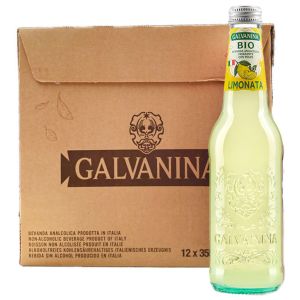 Galvanina Organic Sparkling Lemon 12 x 355ml