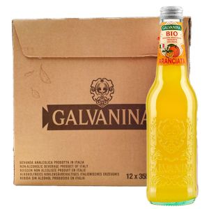 Galvanina Organic Sparkling Orange 12 x 355ml