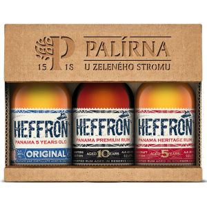 Heffron Rum Tasting Pack 3 x 20cl