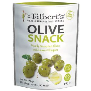 Mr Filbert's Olive Snack Lemon & Oregano 65g