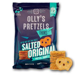 Olly's Pretzels Salted Original Thins 140g