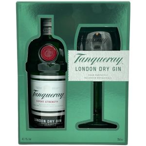 Tanqueray Gin 70cl Gift Pack