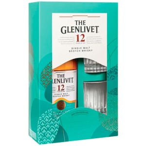 The Glenlivet 12Y Single Malt Scotch Whisky Giftpack 70cl