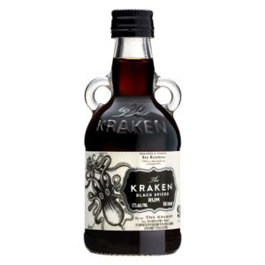 The Kraken Black Spiced Rum (Mini) 5cl