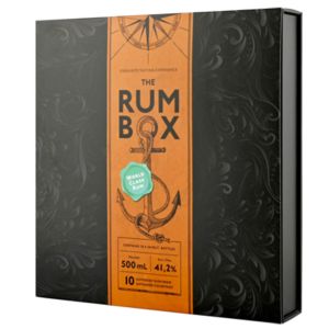 The Rum Box Turquoise Edition 10x5cl Cadeaupakket