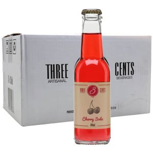 Three Cents Cherry Soda 24 x 200ml