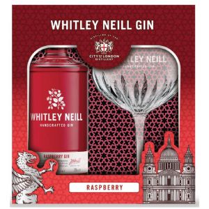 Whitley Neill Raspberry Gin 70cl & Copa Cadeaupakket