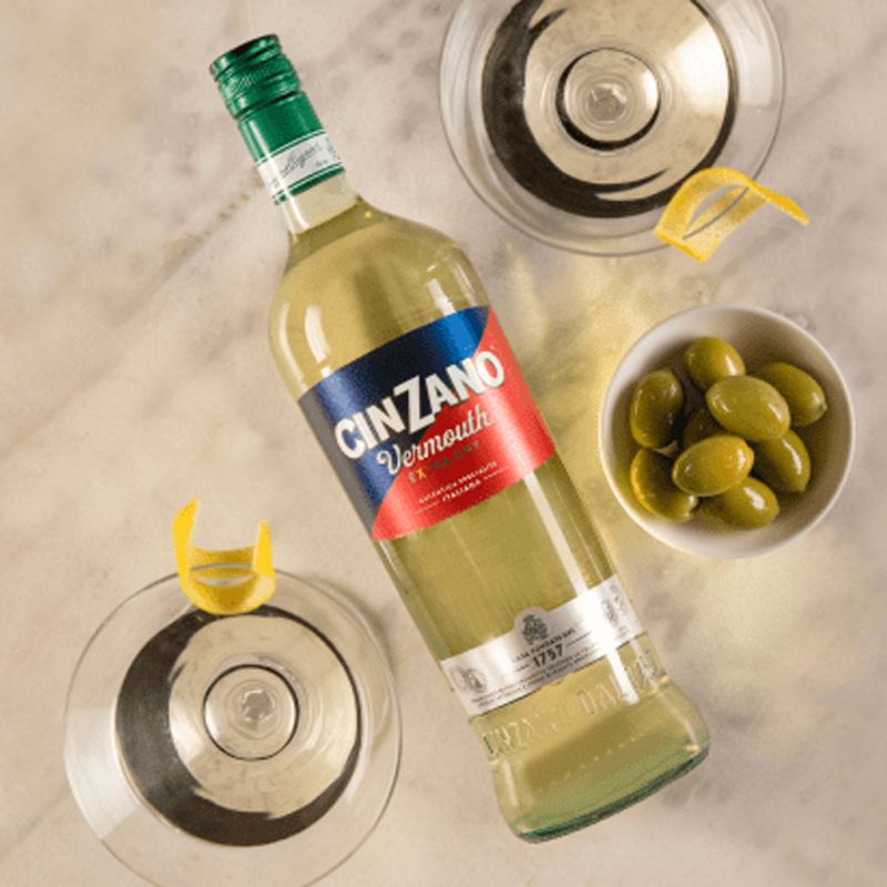 Cinzano Vermouth Extra Dry 1L | Discover Refinement | Ginfling.nl