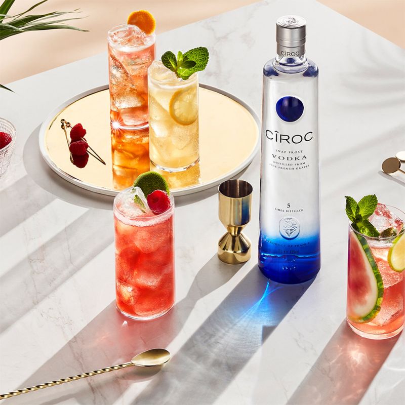 Koop Ciroc Vodka 70cl - Ultra-Premium Gladde Franse Vodka | Ginfling