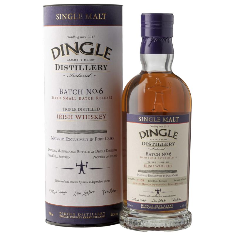 Dingle Single Malt Irish Whiskey - Batch No. 6 70cl online kopen? GinFling.nl