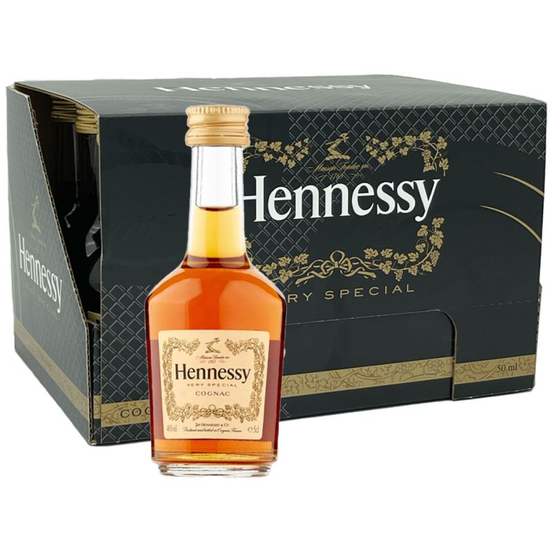 bezoeker Besmettelijk bedenken Hennessy VS Cognac (Minis) 12 x 5cl online kopen? | GinFling.nl