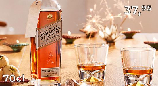 Johnnie Walker Gold Label Reserve Whisky 70cl