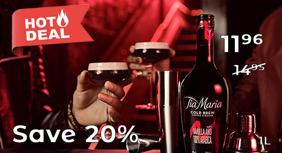 Tia Maria Cold Brew 70cl Hot Deal - Save 20%